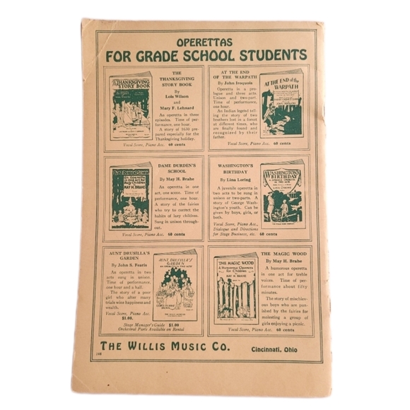 Tomboy Jo / Junvenile Operetta in One Act / 1935 / Vintage - Picture 2 of 11